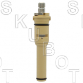 Wolverine Brass* Replacement Tub Cer Disc Cart w Stem -Cold