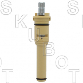 Wolverine Brass* Replacement Cer Disc Cart w Stem -H/C