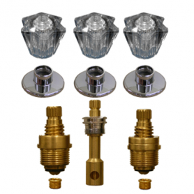 Replacement Streamway* 3 Valve Tub &amp; Shower Rebuild Kit