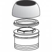 Zurn RK7440-3<br>Sierra Single Lever Retain Nut & Escutcheon Kit