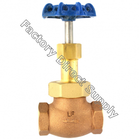 Leonard SW-75-1D RF (BLUE) SQUARE CHECK &amp; STOP VALVE COMPLETE