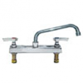 CHG Dk Mnt Fct, 8IN Ctrs, CP, Cmprsn Vlvs, 8IN Hrzntl Swng Tblr Spout, Lever Hdls, Low Ld