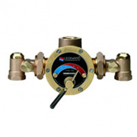 Leonard TMS-150-CP  INDUSTRIAL STEAM/WATER MIXING VALVES CHROME