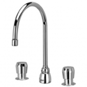 Zurn Z867C0<br> Widespread Metering Faucet With 8&quot;&quot; Gooseneck.