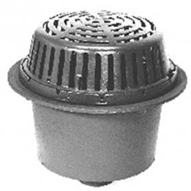 Zurn ZRB104-3NH-C-R 15In Dia Deep Sump Roof Drain w/ Brz Dome -