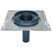 Zurn Z131-2NH-VP 14-9/32&quot; Diameter Siphonic Overflow Roof Drain