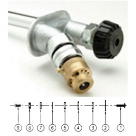 Zurn HYD-RK-1346<br>Z1346 Wall Faucet Repair Kit