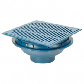 Zurn Z150-4NH-85-4<br> 14In Square Prom Deck Drain