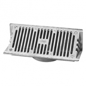 Zurn ZANB161-2IP (MTO) 3X10 Nickel Brass Oblique Scupper Drain