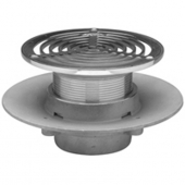 Zurn Z1726-4IP<br> Stainless Steel Adj Medium Duty Floor Drain