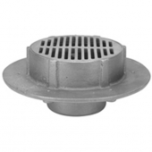 Zurn Z1731-4IP<br> Floor Drain Medium Depth 4" Threaded