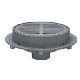 Zurn Z1736-4IP<br> 12in Diameter Extra Heavy-Duty Floor Drain