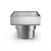 Zurn Z1840-6S-3BW Z1840-3BW-T 6In Sq. Cleanout 2-1/2In ABS Plug