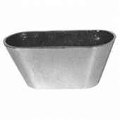 Zurn Z329-9 <br>Z329 Cast Iron 8-7/8 x 3-5/8 x 3-3/4 Oval Funnel