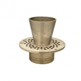 Zurn ZB400-7E-SC<br> (MTO) 7In Rd Adj Polished Bronze Strainer