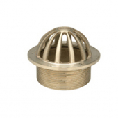 Zurn ZN400-5G<br> 5In Rd Adj Polished Nickel Strainer w/ Dome P