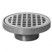 Zurn ZN400-9N 9In Rd Adj Polished Nickel Strainer w/ Deep Flange