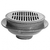 Zurn ZN505-3NL-P-S-Y 12In Dia Heavy Duty Area Drain w/ Polished