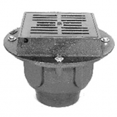 Zurn ZB513-4NL<br> 9In Sq Hinged  Heavy Duty Area Drain