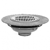 Zurn Z532-6NH<br> 12In Dia Wide Flange Heavy Duty Floor Drain