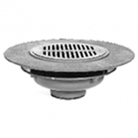 Zurn Z532-4NH<br> 12In Dia Wide Flange Heavy Duty Floor Drain