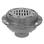 Zurn ZN554-4NL-P 9In Dia Medium Duty Area Drain w/ Bucket & Poli