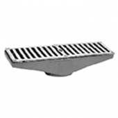 Zurn ZN574-3IP-USA Gutter Drain w/ Polished Nickel Grate-100 USA