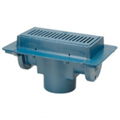 Zurn Z664-4NL-5FT-OA<br> 6In Wide HD Modular Trench Drain