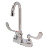 Zurn AquaSpec Z812A4 4&quot;&quot; CenterSet Gooseneck Faucet -Wristblade