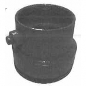A4-4P-7-13 MIFAB<br> Galvanized A4 Body 4 inch Push On