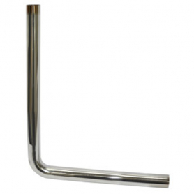 CHG E48-4660 Overflow Elbow Chrome Plated Brass