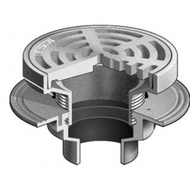 MIFAB F1104-N7-1-5 FLOOR DRAIN / TRACTOR GRATE / NON-FLOOR