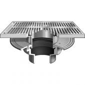 MIFAB F1102-30-RS412-1 FLOOR DRAIN RECTANGULAR STRAINER NONFLOOR