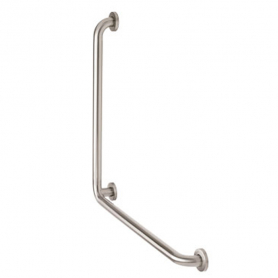 CHG GBS15-113030Q Grab Bar SS L-Shaped 1-1/2&quot;Saniguard 30&quot;