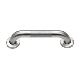 CHG GBS15-4116-Q Grab Bar SS 1-1/2&quot; OD Saniguard 16&quot; Knurled