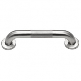 CHG GBS15-4130-Q Grab Bar SS 1-1/2&quot; OD Saniguard 30&quot; Knurled