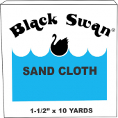 BS10000, SAND CLOTH -1-1/2&quot;&quot; x 10 yd. Rolls - (Case of 10)