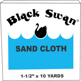 SAND CLOTH -1-1/2&quot; x 10 yd Rolls - (Case of 10)