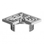 S10-3 MIFAB 10 inch X10 inch Stainless Steel Strainer