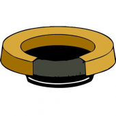 BS4008, FLANGE &amp; GASKET WITH URETHANE - (Case of 24)