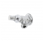 T&amp;S BRASS B-0730-POL Sill Faucet 1/2 NPT F Flanged Inlet