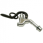 Zurn G62738 Angled Self-Closing Pre-Rinse Valve  A Stay Open Ring  An Aerated Outlet.