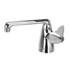 Zurn Z825F3-XL Single Lab Faucet  6in Cast Iron Spout  Dome Lever Hle Lead-free