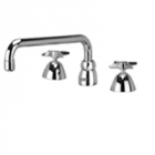 Zurn Z831H2 Widespread  12in Tubular Spout  Four-Arm Hles.