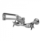Zurn Z841K2 Service Sink Faucet  13in Double-Jointed Spout  Four Arm Hles.