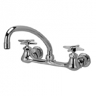 Zurn Z842J2 Sink Faucet  9-1/2in Tubular Spout  Four-Arm Hles.