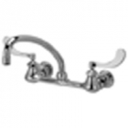 Zurn Z842J4 Sink Faucet  9-1/2in Tubular Spout  4in Wrist Blade Hles