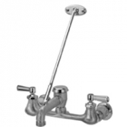 Zurn Z842M1-RC Sink Faucet  6in Vacuum Breaker Spout, Lever Hles, Pail Hook, 3/4in Hose End  Brace,