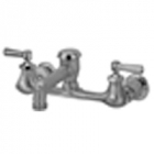 Zurn Z842N1-RC Sink Faucet  6in Vacuum Breaker Spout, Lever Hles  3/4in Hose End , Rough Chrome Plat