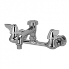 Zurn Z842Q3 Sink Faucet  6in Vacuum Breaker Spout, Dome Lever Hles  Aerated Outlet.